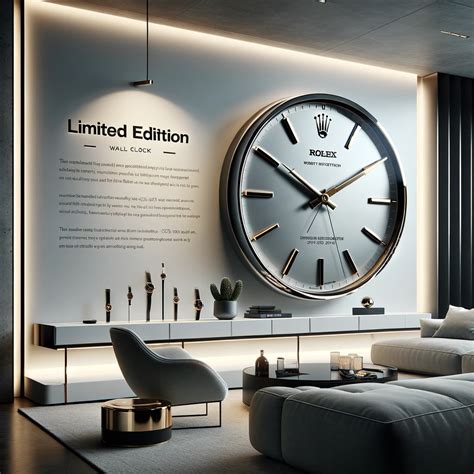 rolex moon wall clock|rolex wall clock genuine.